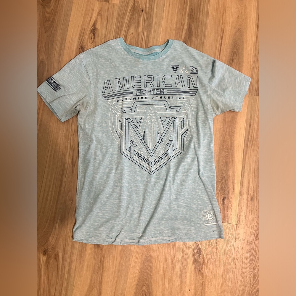 American fighter men’s tee
